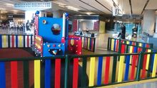 Un parque infantil.