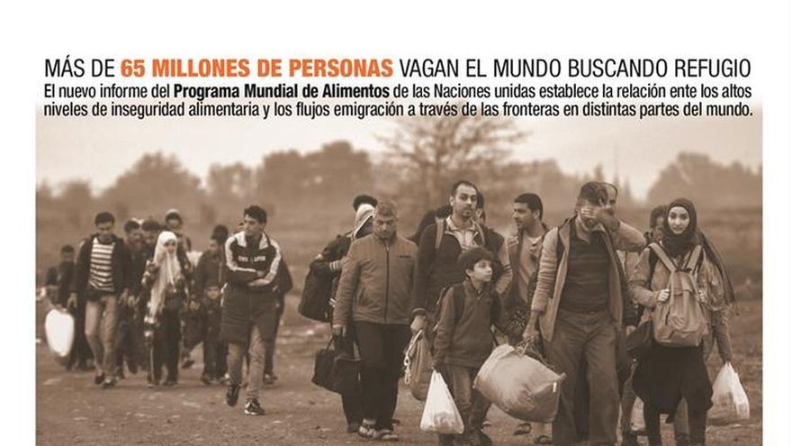 Cada 1% más de personas en inseguridad alimentaria genera 1,9% más de migración