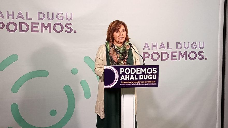 Pilar Garrido, coordinadora de Podemos en Euskadi