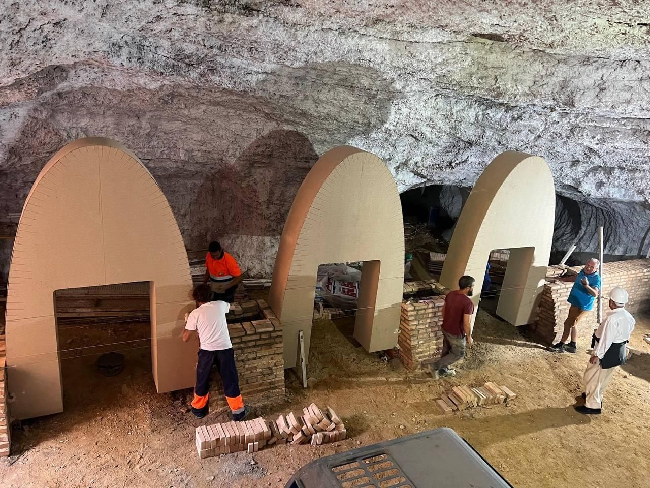 Proceso de estabilización de las cuevas antrópicas de Tomelloso