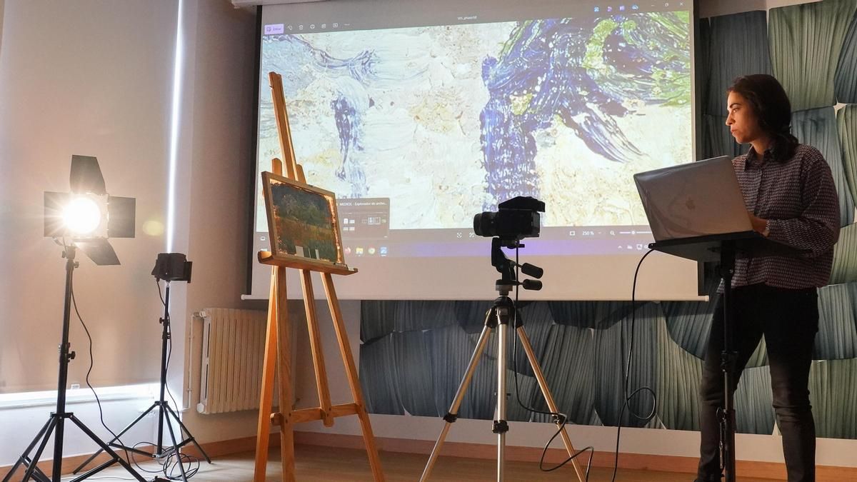 El nuevo equipo fotográfico de alta resolución para el análisis de obras de arte en la Universidad de León.