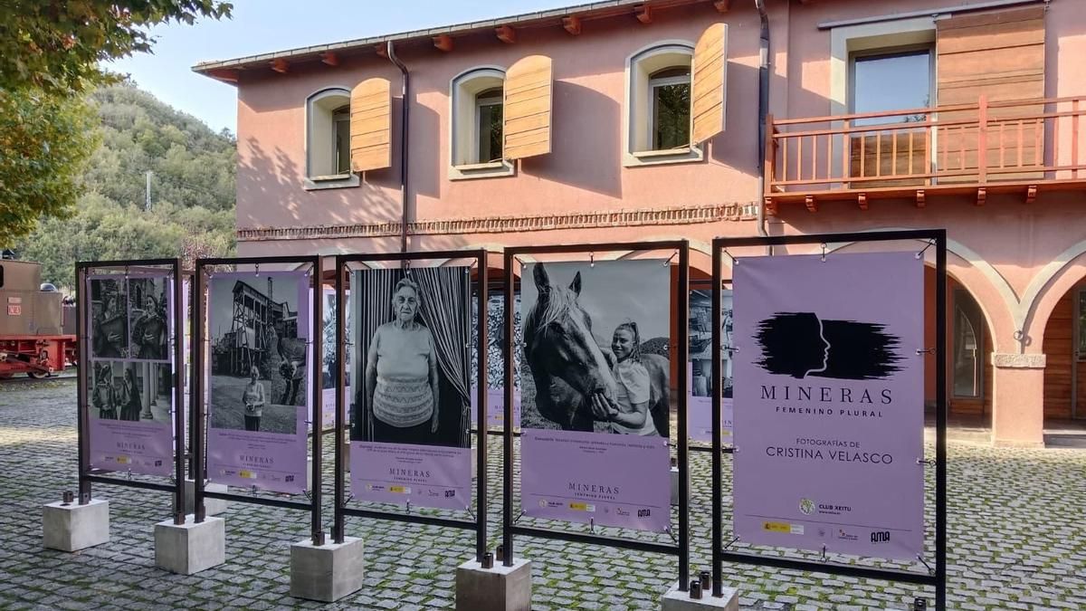 La exposición 'Mineras', de la fotógrafa leonesa Cristina Velasco, podrá verse hasta enero en el Museo de Sabero