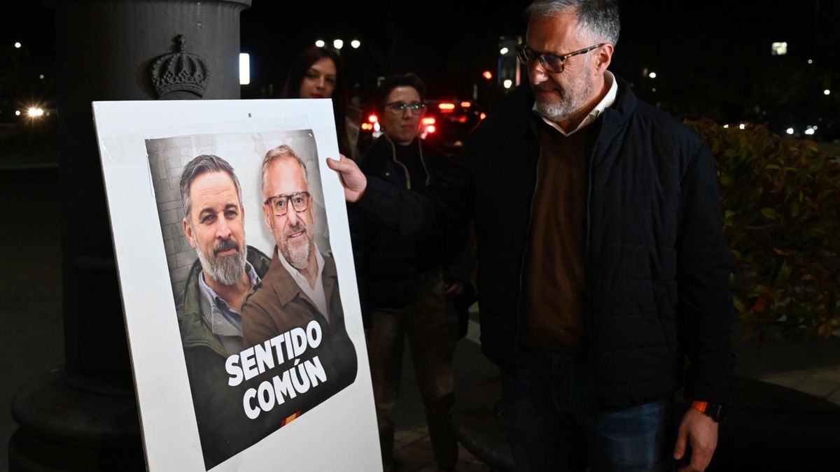 El candidato de Vox a las elecciones autonómicas de Castilla y León, Carlos Pollán.