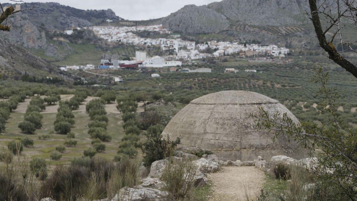 Uno de los búnkeres del Alamillo, en la provincia de Córdoba.