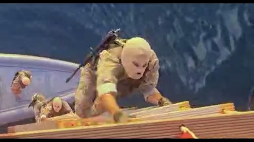 Fotograma del vídeo publicado por la Guardia Revolucionaria