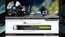 Captura que muestra la apariencia que la página web ps3pirata.com en 2012.