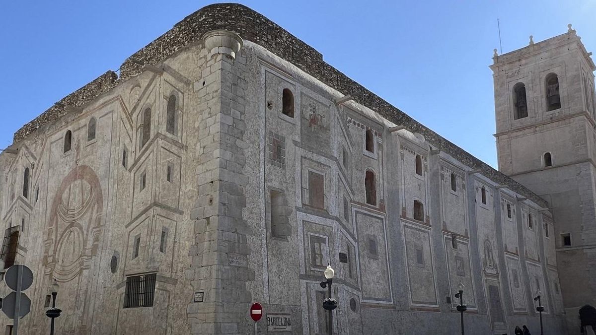 Estado actual de la iglesia arciprestal de Vinaròs.