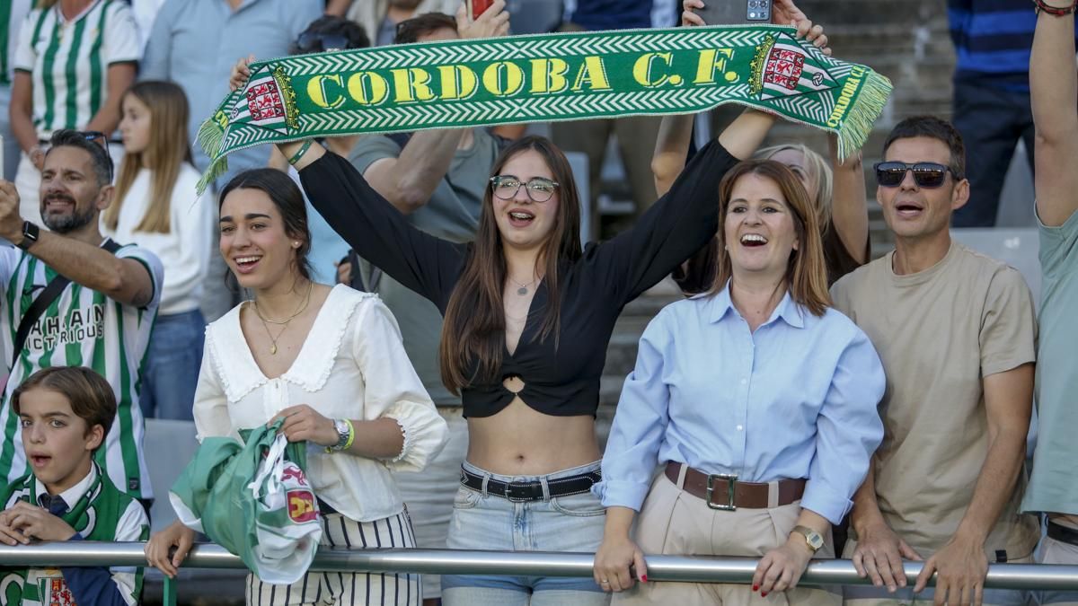 Grada Blanquiverde del Córdoba CF - Albacete BP