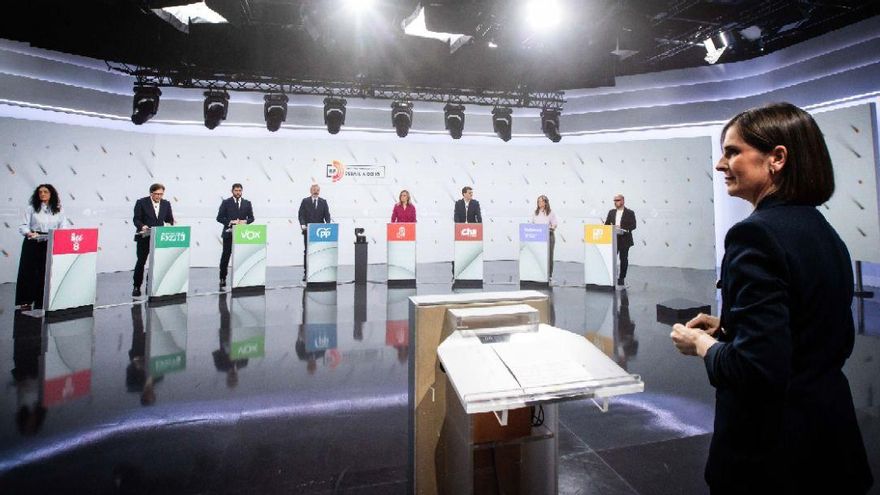 Debate electoral en Aragón