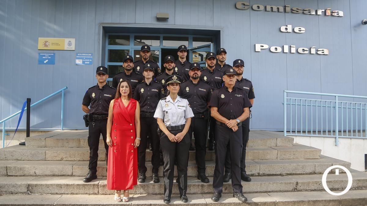 Presentación de diez policías en prácticas de la 38ª promoción de la Escala Básica
