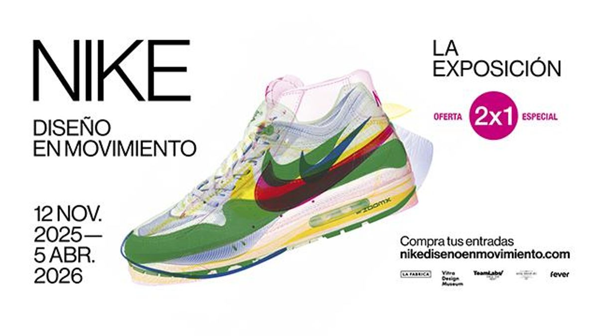 Visita 'NIKE. Diseño en movimiento' con un descuento muy especial