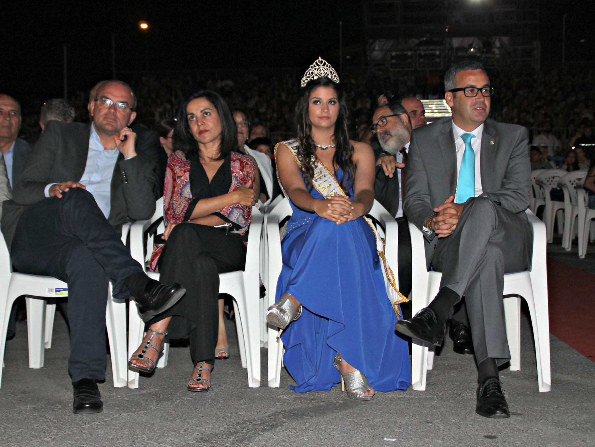 El presidente del Cabildo, Anselmo Pestana, y el alcalde de la capital, Sergio Matos. Foto: FERNANDO RODRÍGUEZ