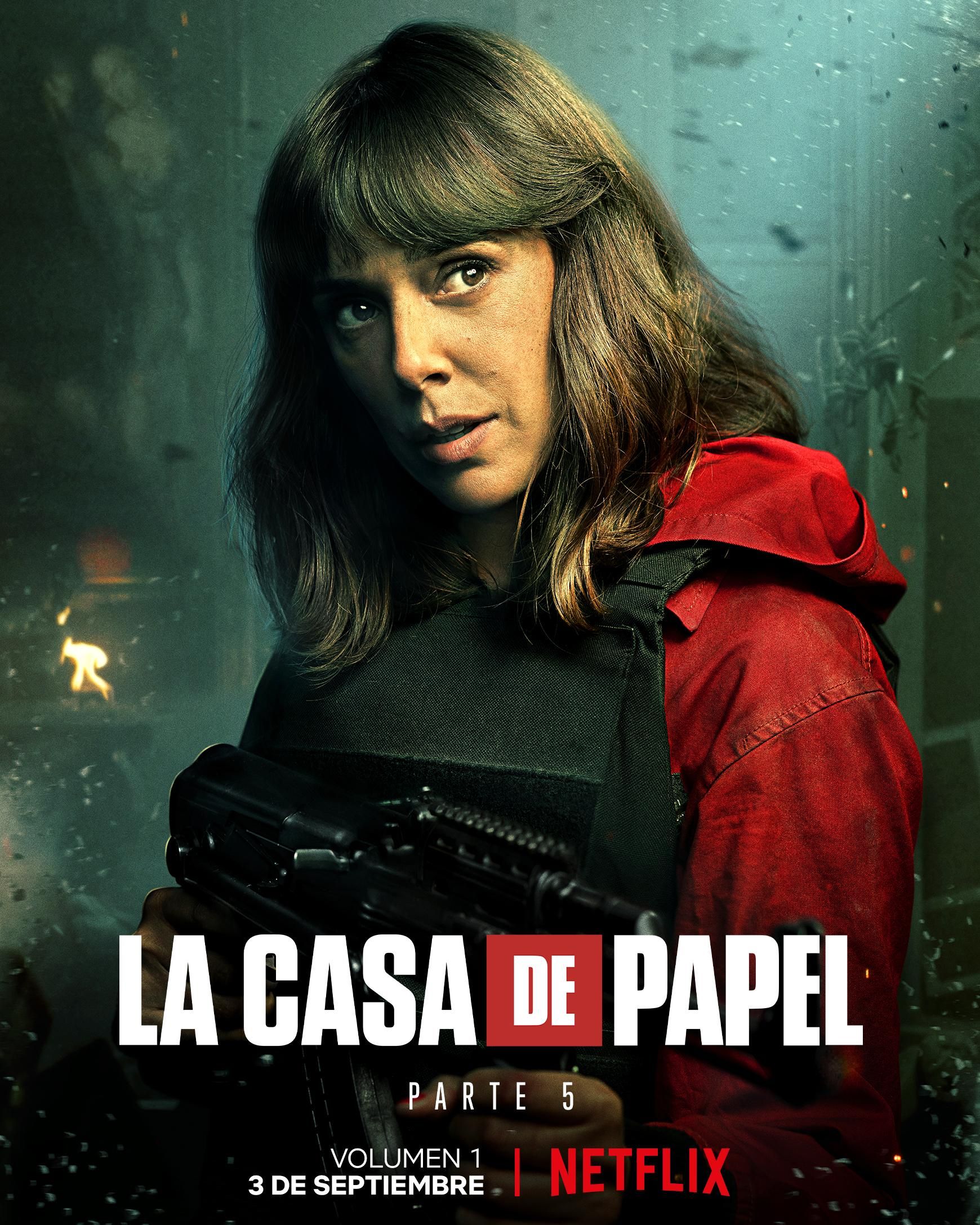 Julia en 'La casa de papel'