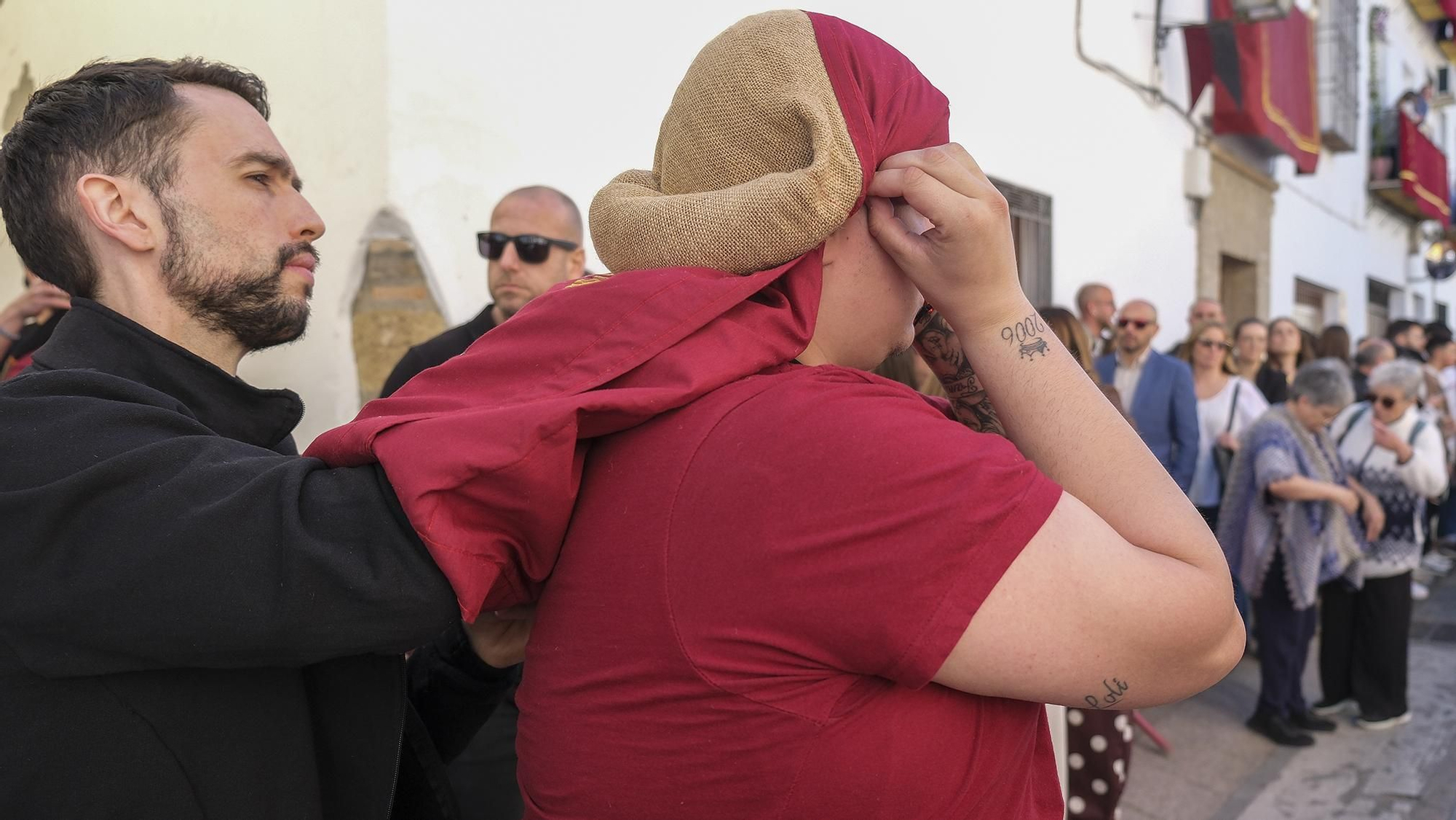 Salida procesional de las Penas de Santiago