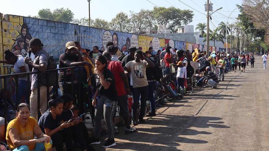 Un millar de migrantes llegan al estado mexicano de Chiapas en busca de asilo
