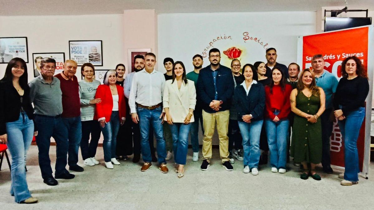 Fania Medina, reelegida secretaria general del PSOE de San Andrés y Sauces