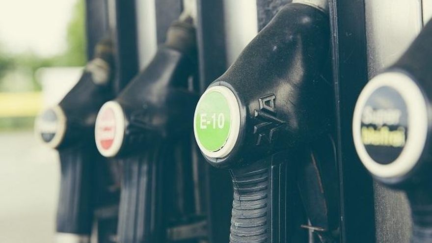 Imagen de archivo de una gasolinera.