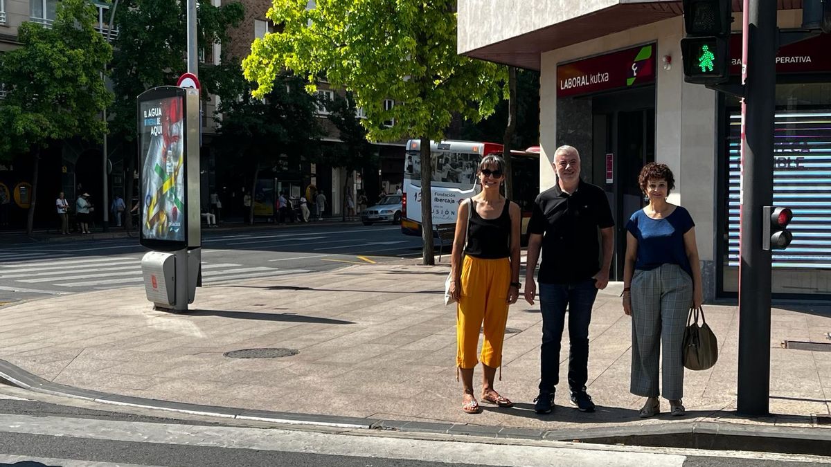 De momento solo en un semáforo de Logroño