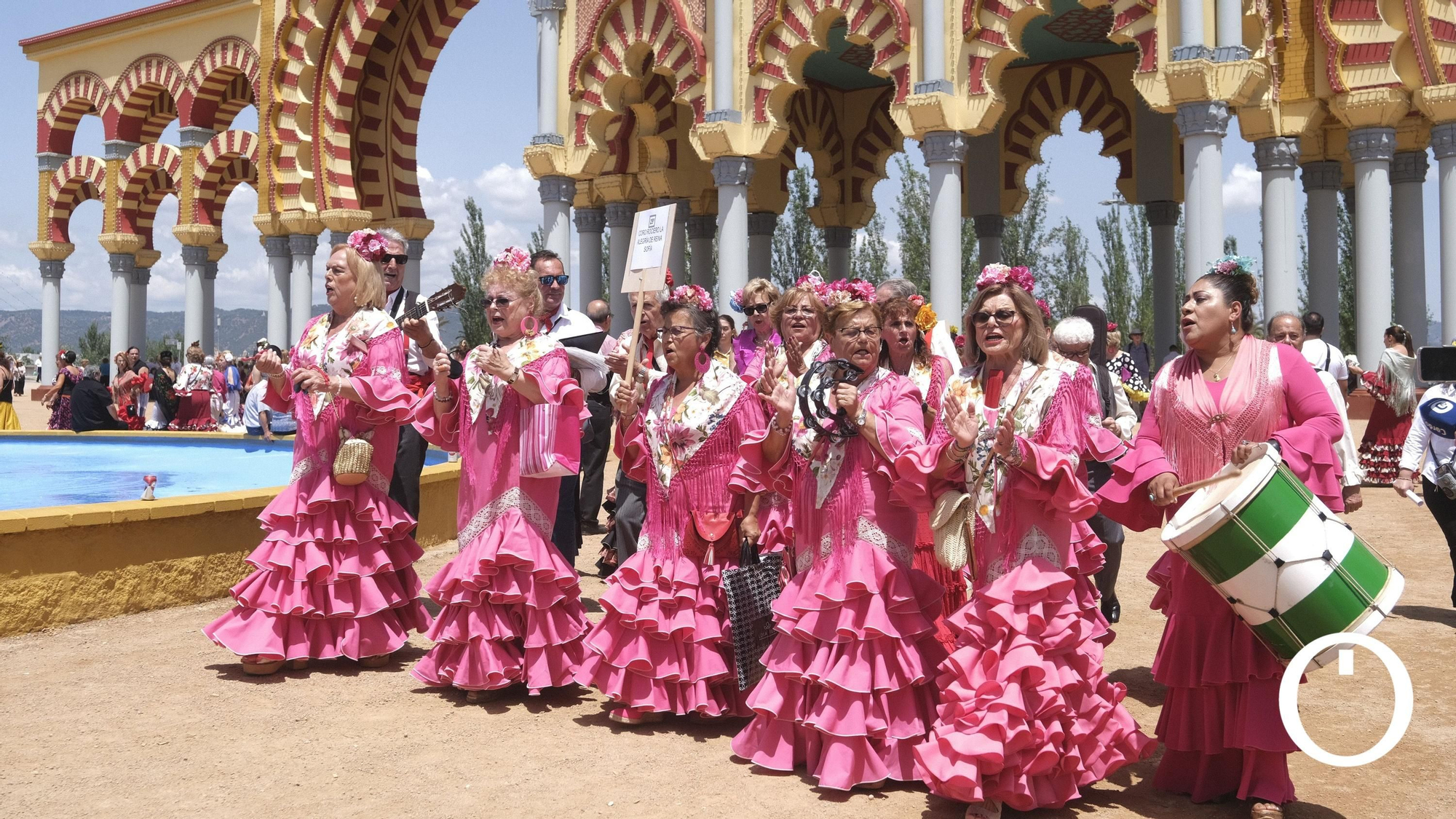 Ambiente de jueves en la feria de Córdoba.
