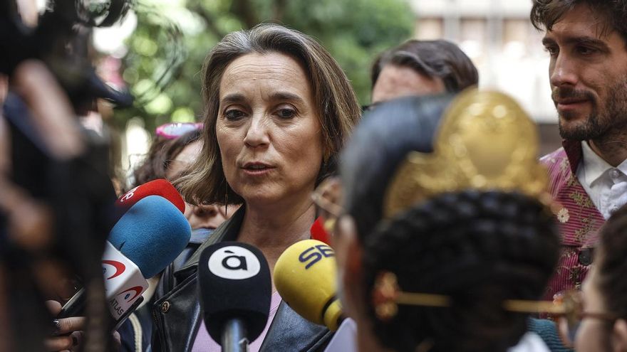 La secretaria general del PP, Cuca Gamarra