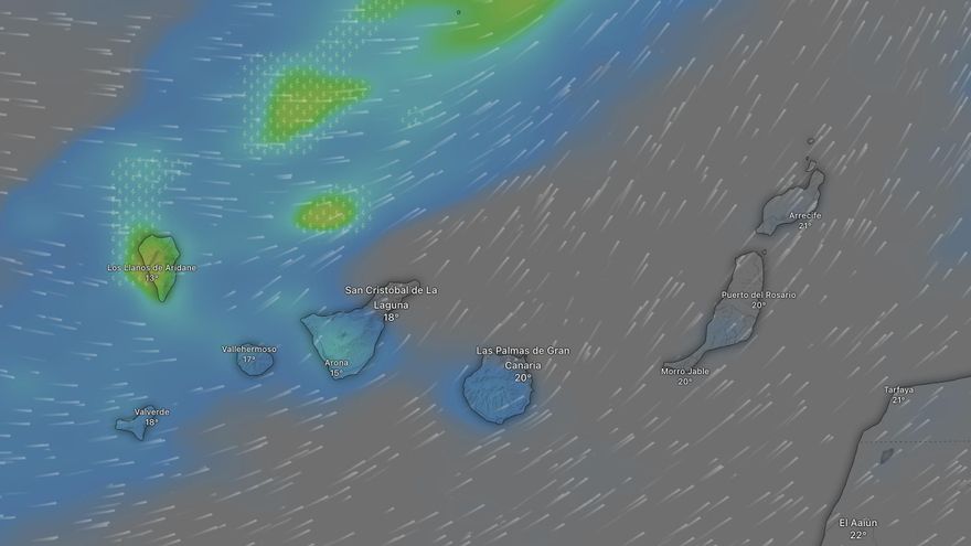 Borrasca Nuria: Aemet actualiza, eleva y amplía los avisos para Canarias