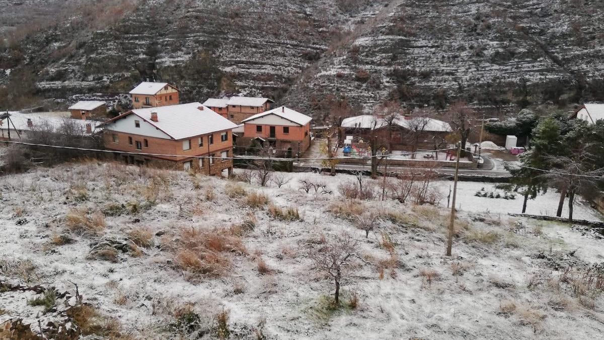 La cota de nieve baja por Navidad