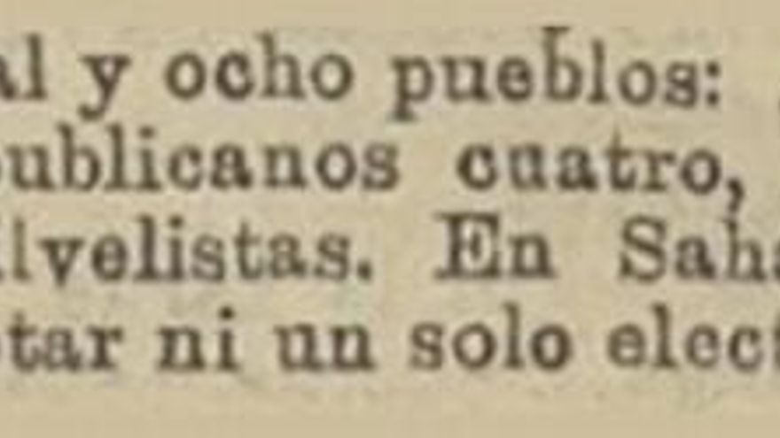 Curiosamente la abstención total, el boicot, se repitió en Sahagún dos años después. / Sahagundigital.com
