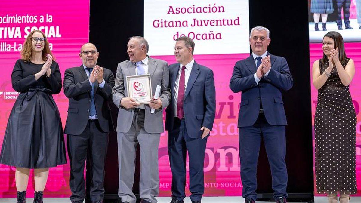 La Asociación Gitana Juventud de Ocaña ha recibido uno de los premios a la Iniciativa Social de Castilla-La Mancha 2026