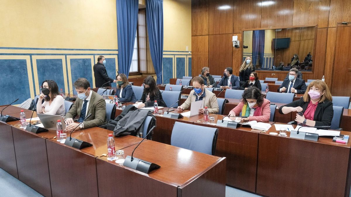 Diputados de la comisión de investigación sobre la Fundación Andaluza Fondo de Formación y Empleo (Faffe) (Foto de archivo).