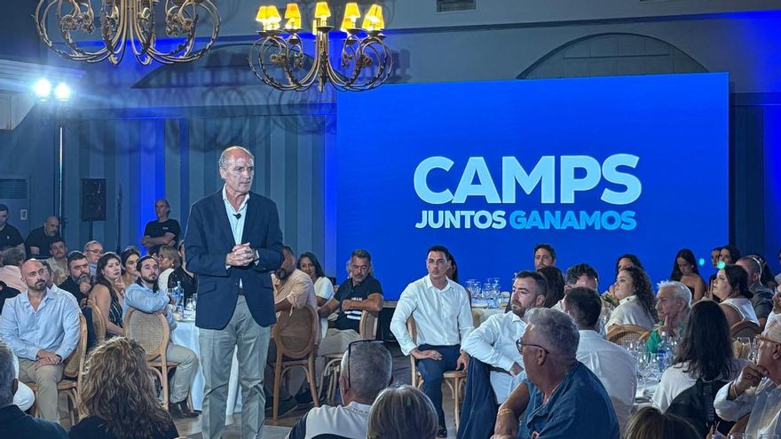 Camps se postula ante una nueva crisis de Mazón por El Ventorro: "Soy el único militante que quiere presidir el partido"