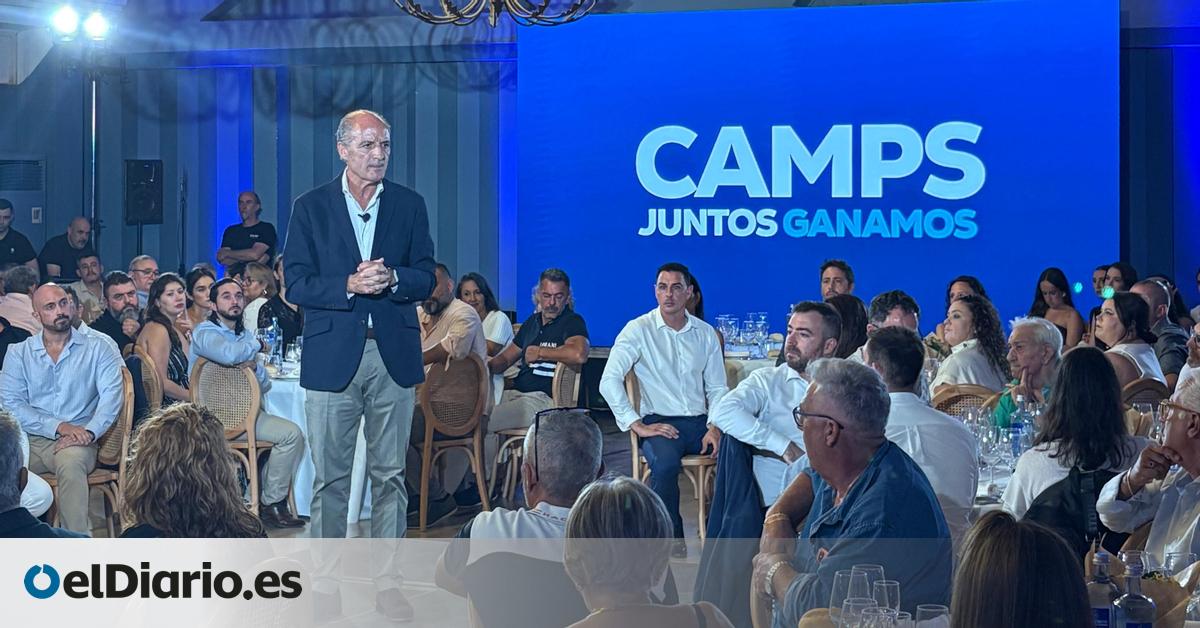 Camps se postula ante una nueva crisis de Mazón por El Ventorro: “Soy el único militante que quiere presidir el partido”