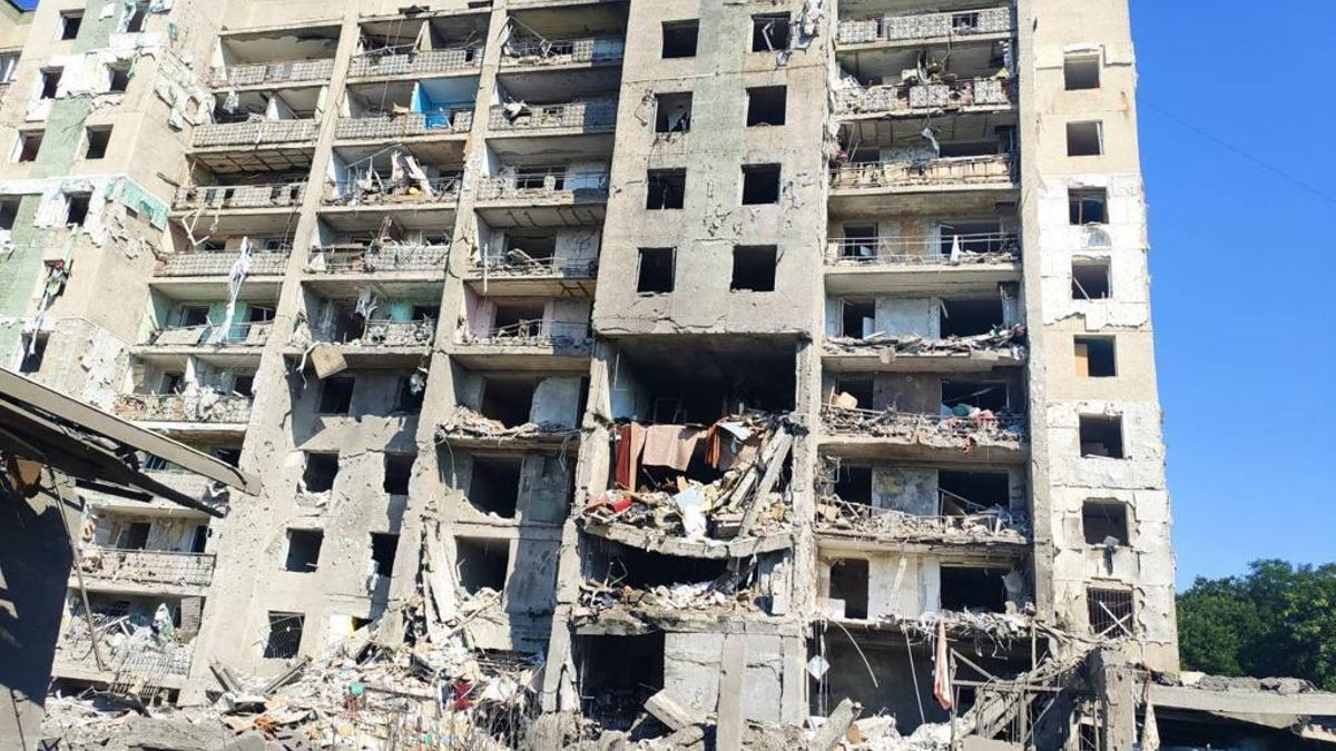 Ataque ruso con misiles contra el distrito de Bilhorod-Dnistrovsky, en la región ucraniana de Odesa