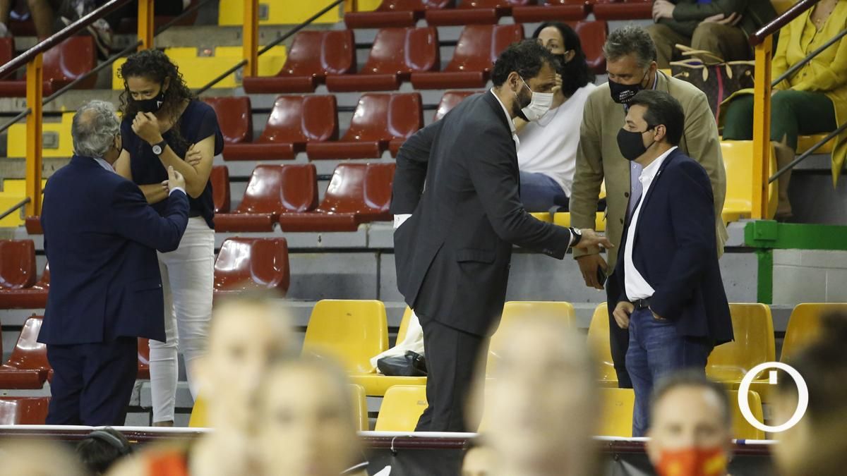 Las imágenes del España - Bélgica