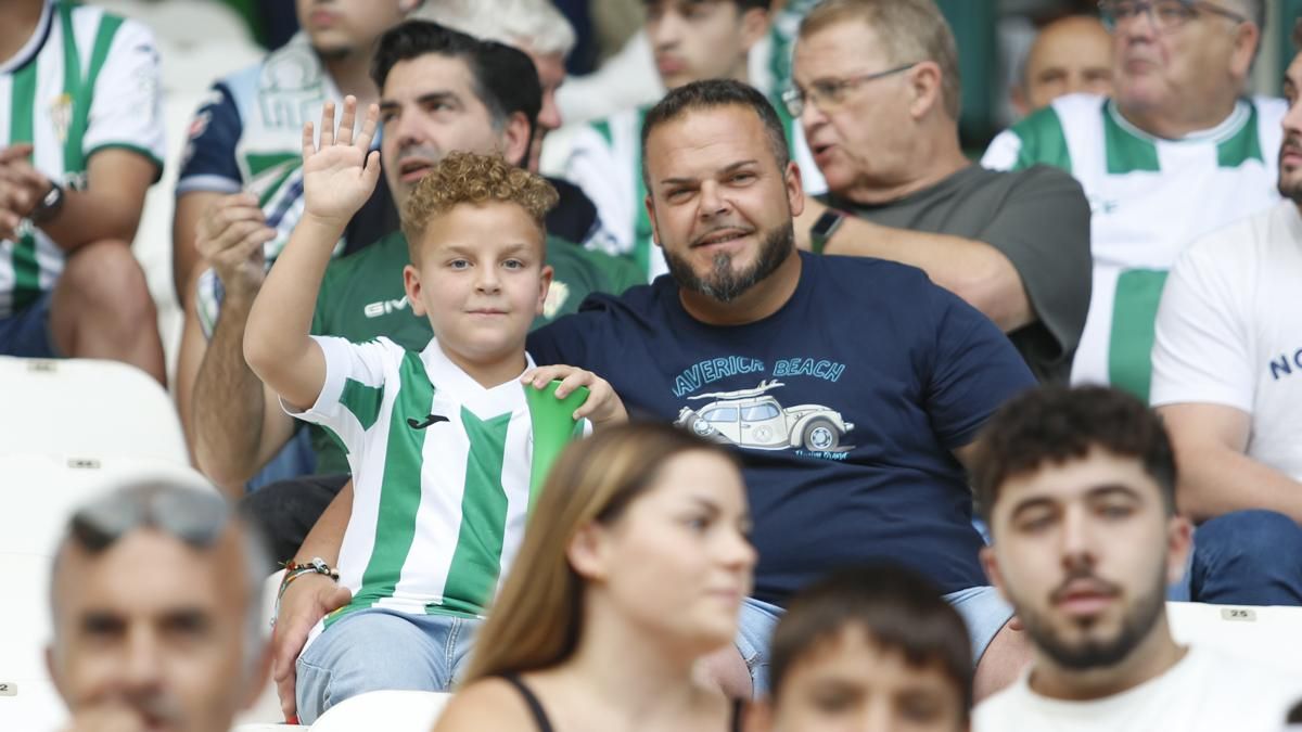 Grada Blanquiverde del Córdoba CF - UD Almería