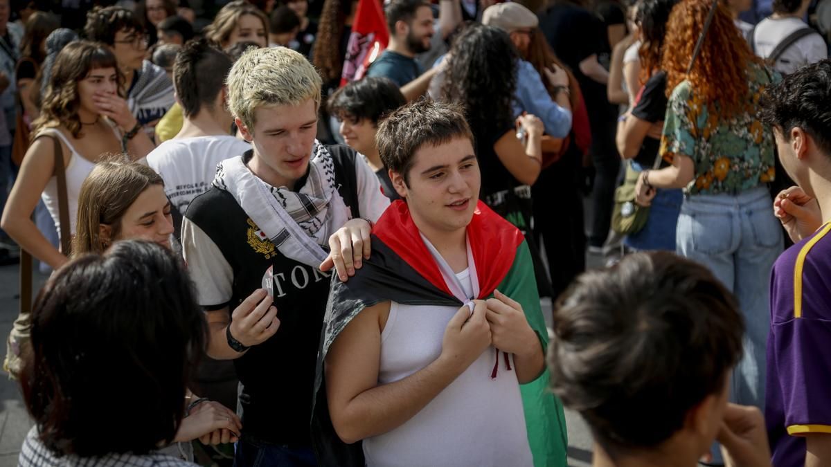 Huelga estudiantil por Gaza