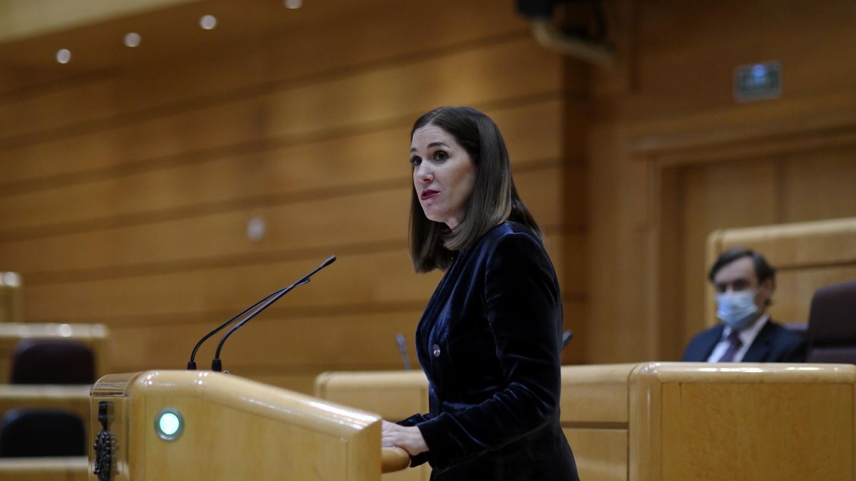 Archivo - La Senadora de Ciudadanos (Cs) Ruth Goñi interviene durante una sesión plenaria en el Senado, en Madrid (España), a 14 de diciembre de 2020. Durante el pleno, la Cámara Alta tramitará el Proyecto de Ley de Presupuestos Generales del Estado (PGE)
