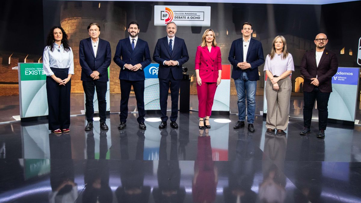 La izquierda acorrala a Azcón por sus políticas de vivienda en Aragón y Vox carga contra el sistema autonómico