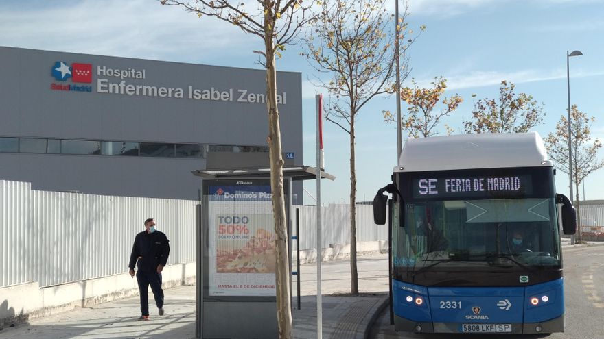 Autobús fantasma al hospital sin enfermos