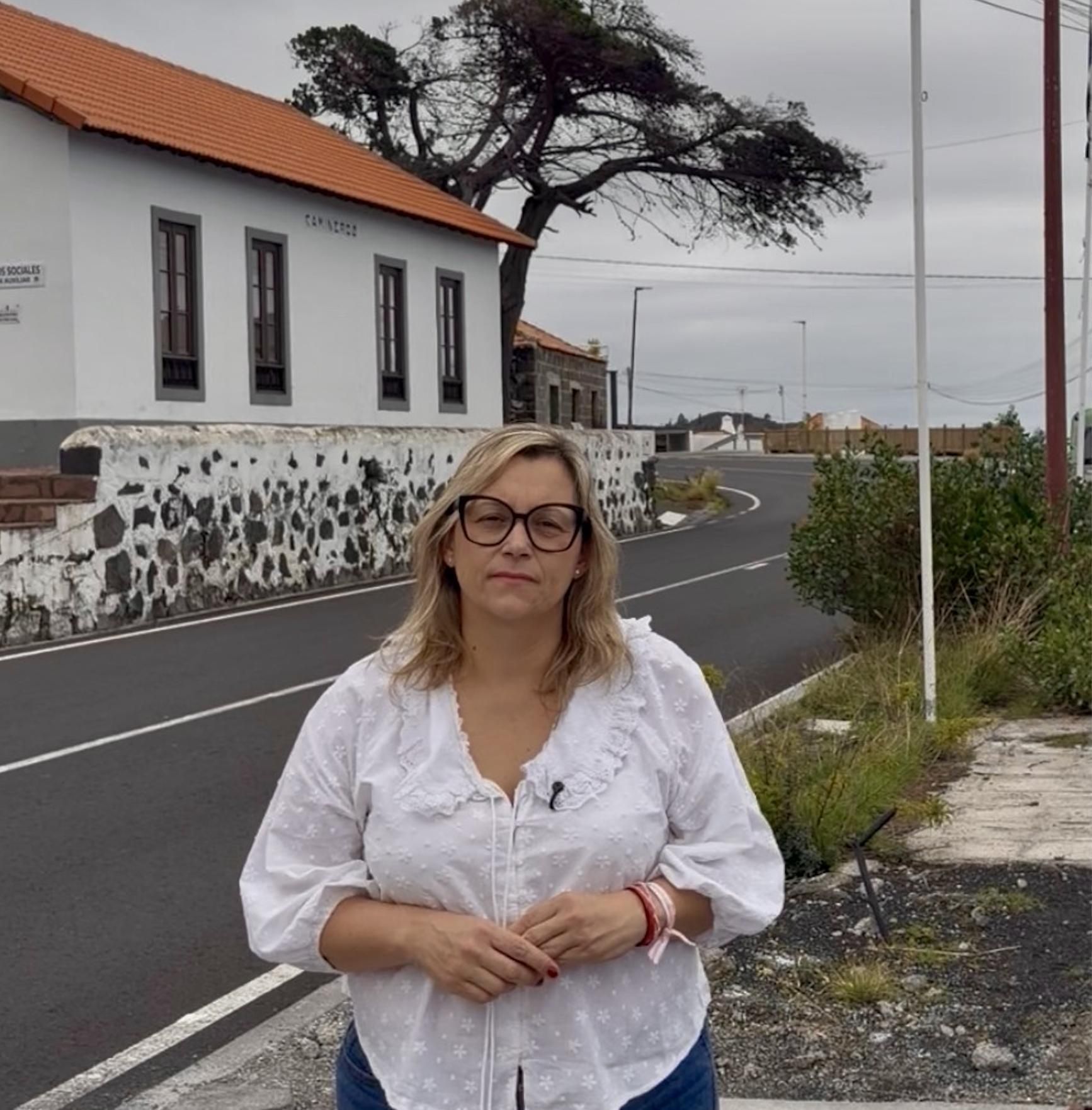 Nayra Castro, consejera del Grupo Popular en el Cabildo de La Palma.