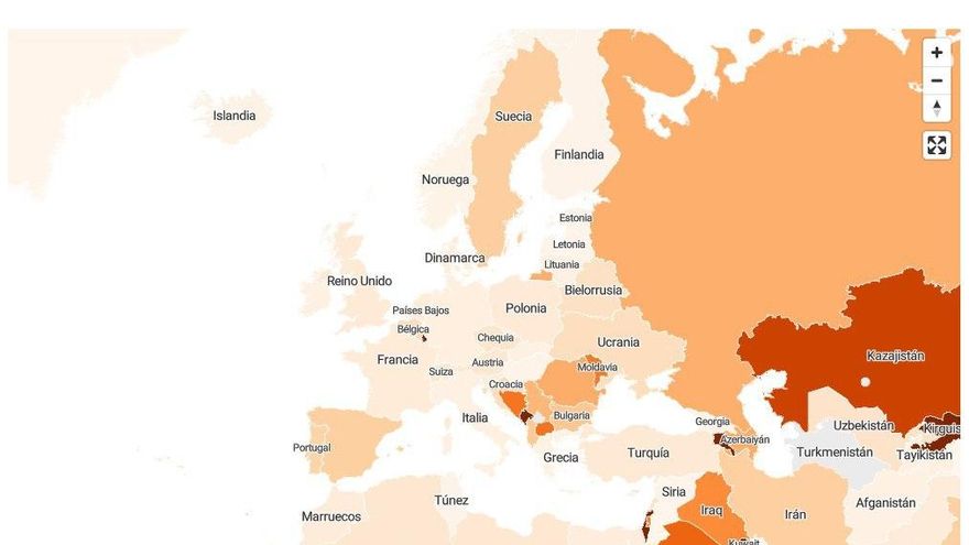 España iguala a Suecia en incidencia acumulada en los últimos 14 días