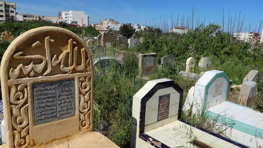 Cementerio de los Mártires en Rabat, Marruecos, este viernes.