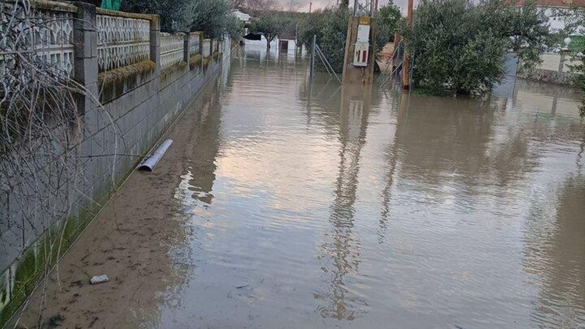 Inundaciones en Fuente del Realejo.