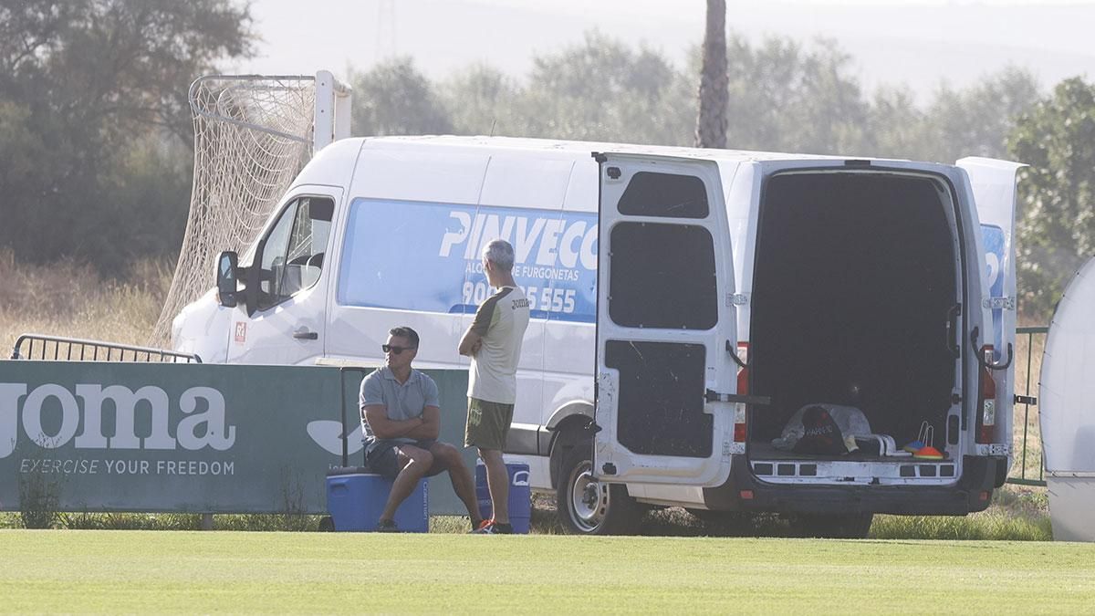 Primer entrenamiento de pretemporada del Córdoba CF, en imágenes