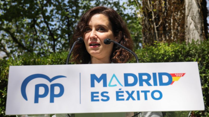 La presidenta de la Comunidad de Madrid y del Partido Popular de Madrid, Isabel Díaz Ayuso.