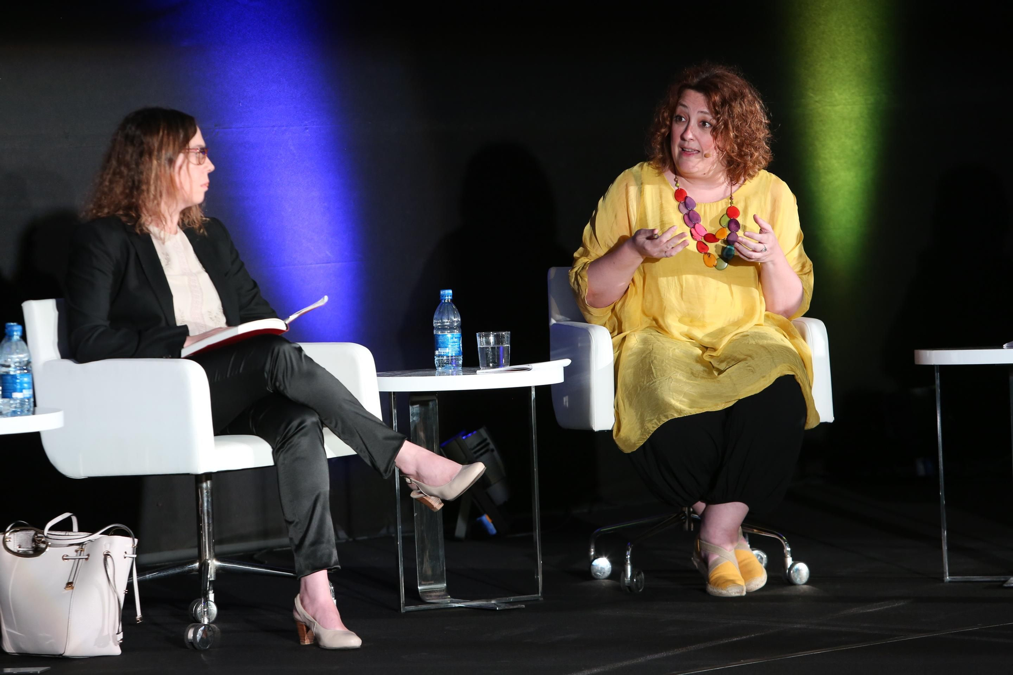 Josefa Paredes y Virginia Pérez