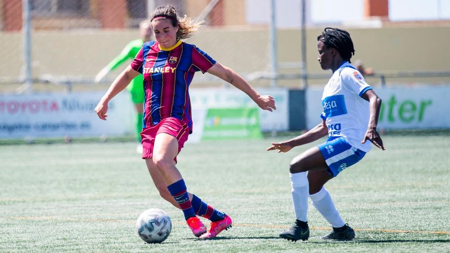 La UDG Tenerife Egatesa no puede con el campeón