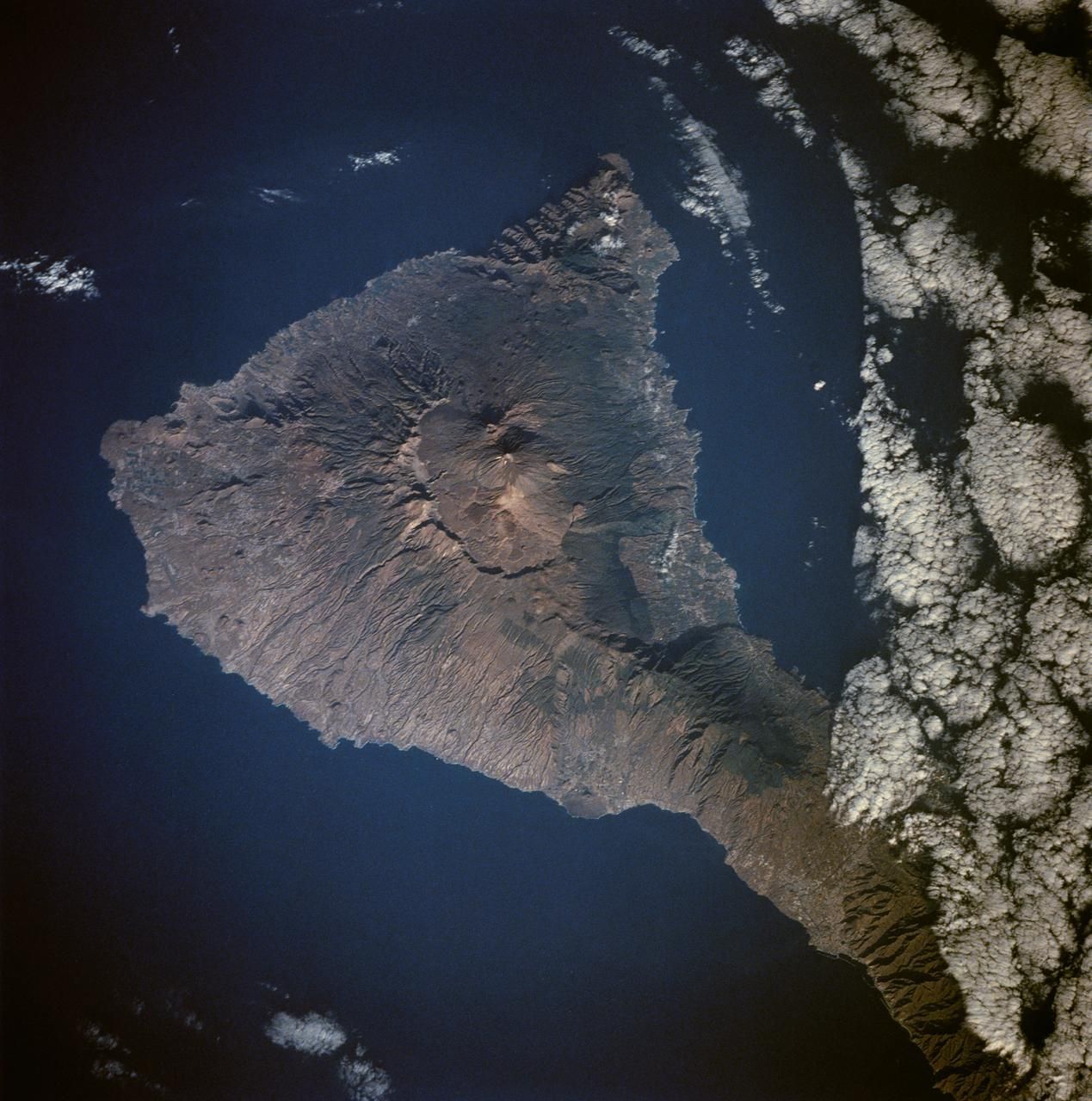 Tenerife. (La NASA).