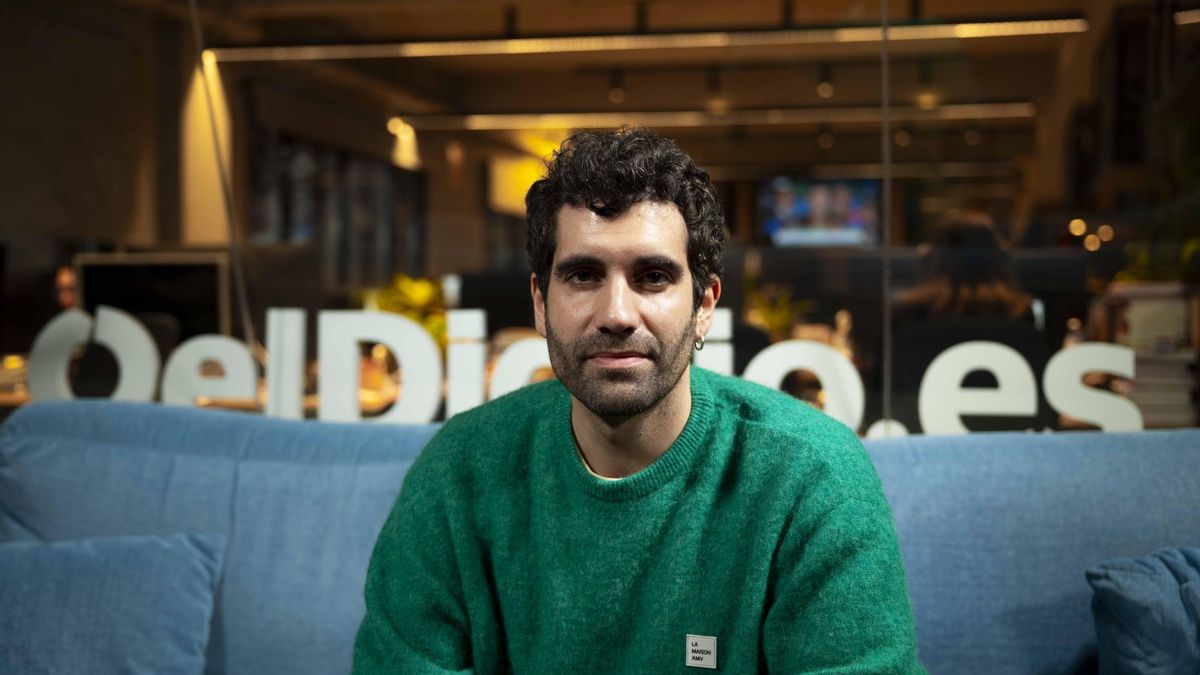 Tamar Novas en la redacción de elDiario.es