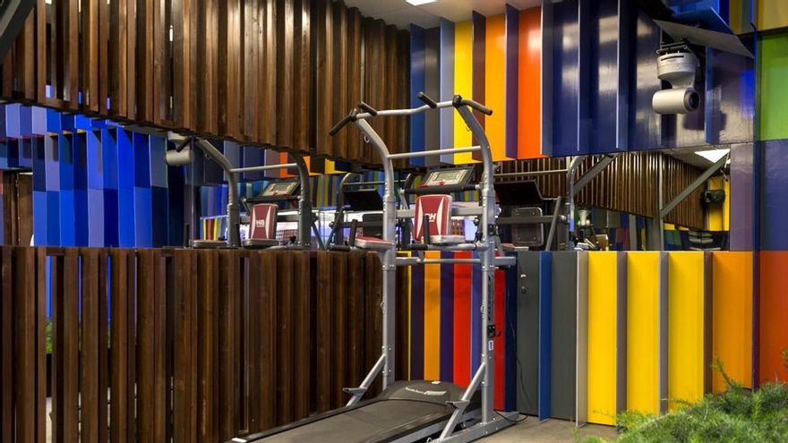 Momentos de la primera gala de GH VIP 5 - Aparatos de fitness.jpg