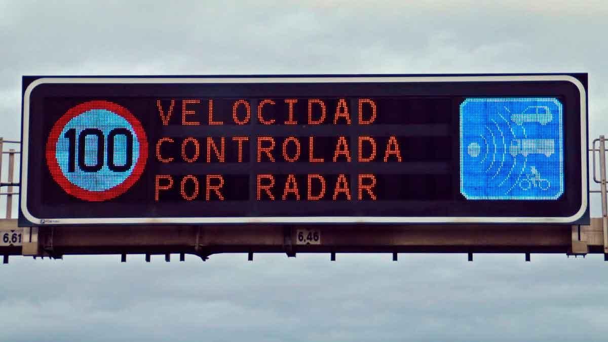 Imagen de recurso de un radar fijo